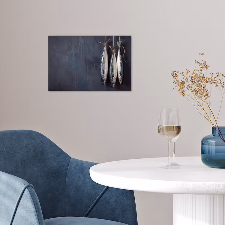 Poster - Drie vissen - Touw — 4