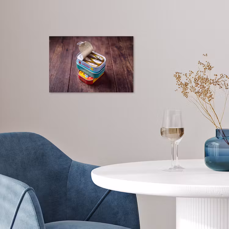Poster - Vis - Blikjes - Keuken — 4