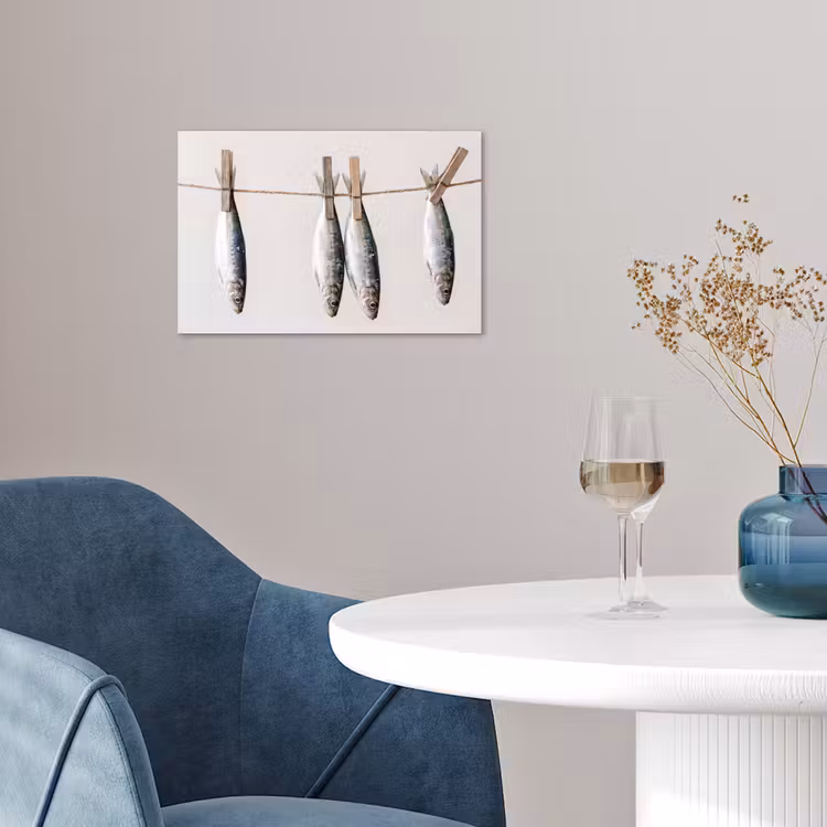Poster - Vis - Hangend - Eten — 4