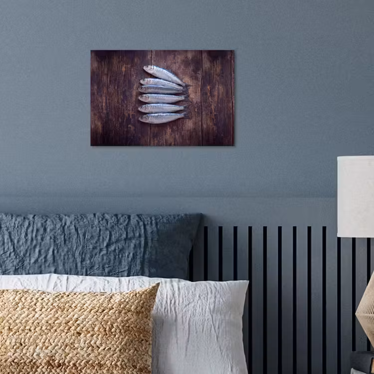 Poster - Vis - Hout - Eten — 3