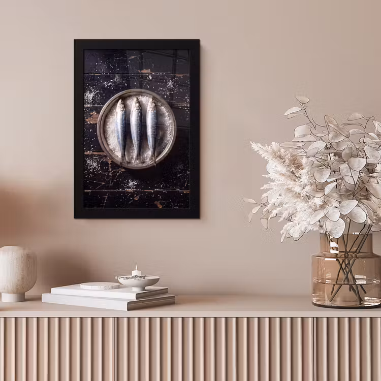 Poster met lijst - Vis - Zout - Eten — 5