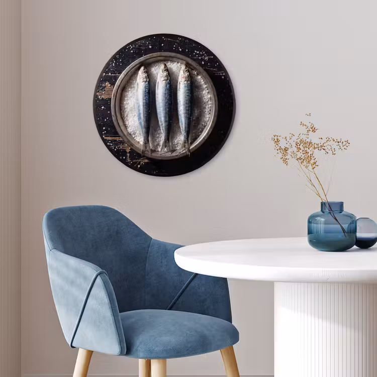 Ronde fotolijst - Vis - Zout - Eten — 4