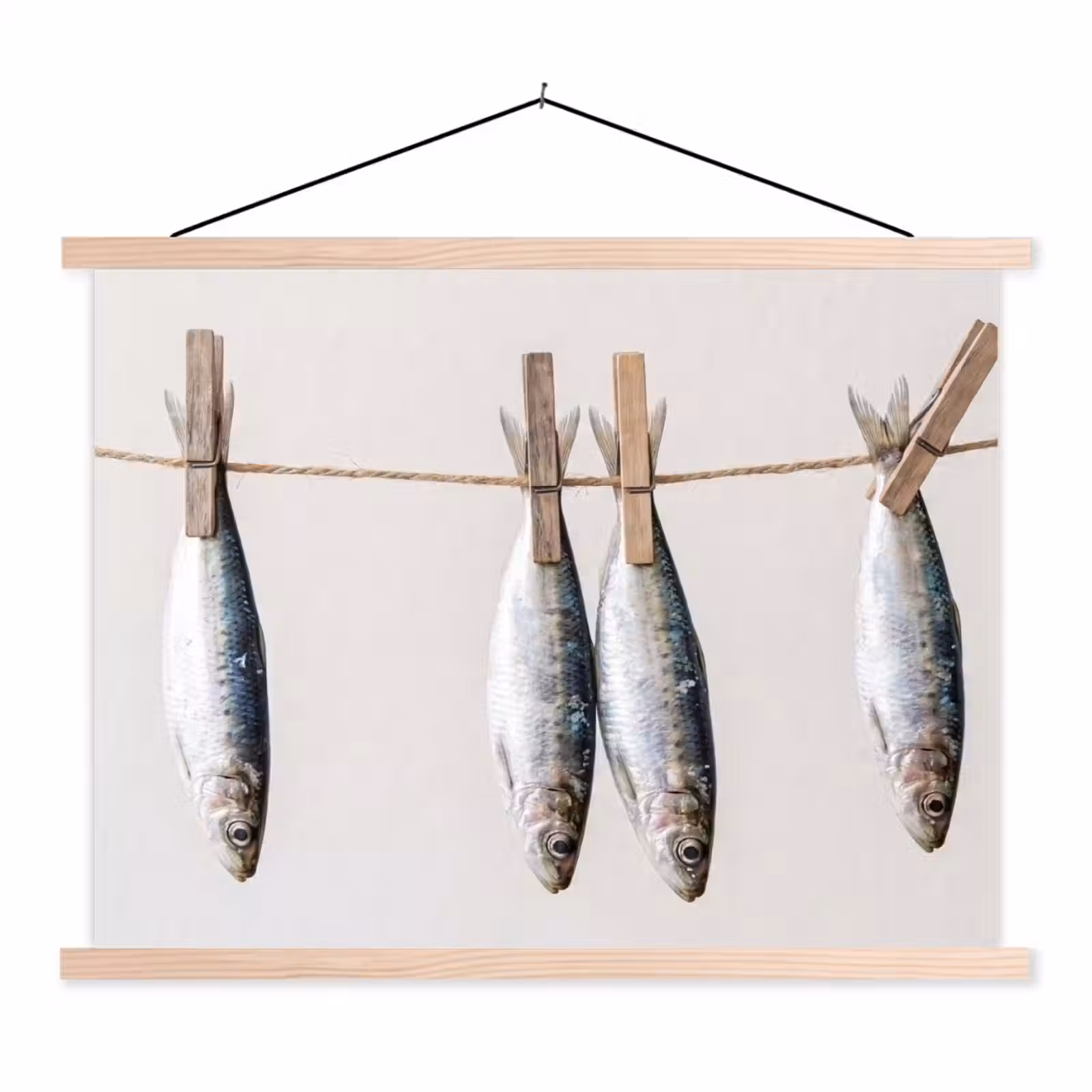 Schoolplaat - Vis - Hangend - Eten — 1