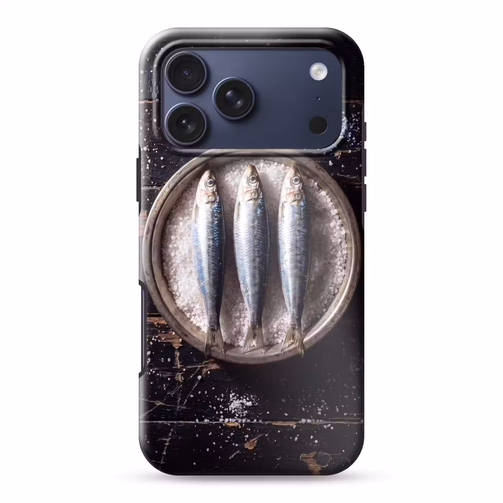 Telefoonhoesje Toughcase - Vis - Zout - Eten — 1
