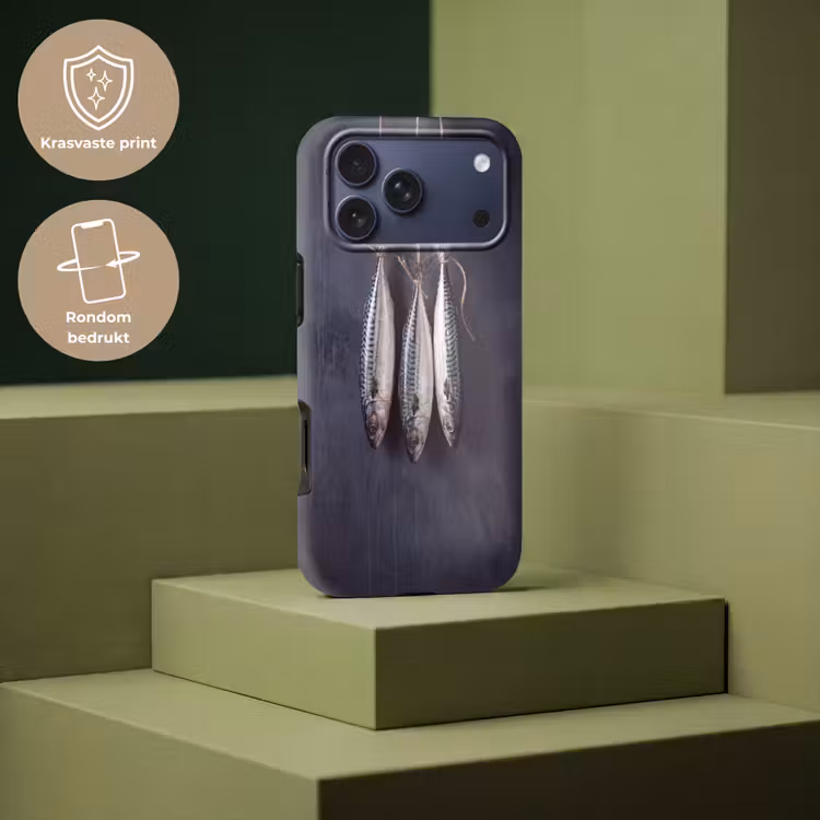Telefoonhoesje Toughcase - Drie vissen - Touw — 7
