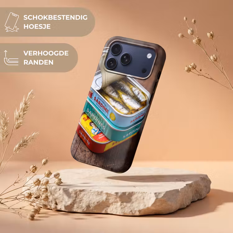 Telefoonhoesje Toughcase - Vis - Blikjes - Keuken — 5