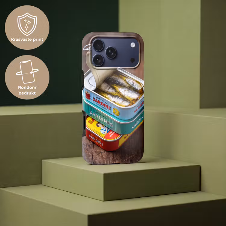 Telefoonhoesje Toughcase - Vis - Blikjes - Keuken — 7