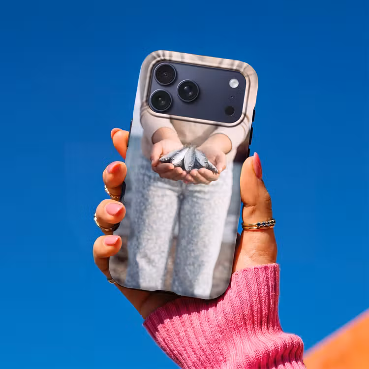 Telefoonhoesje Toughcase - Vis - Handen - Natuur — 2