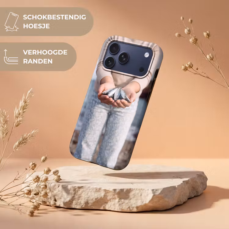 Telefoonhoesje Toughcase - Vis - Handen - Natuur — 5