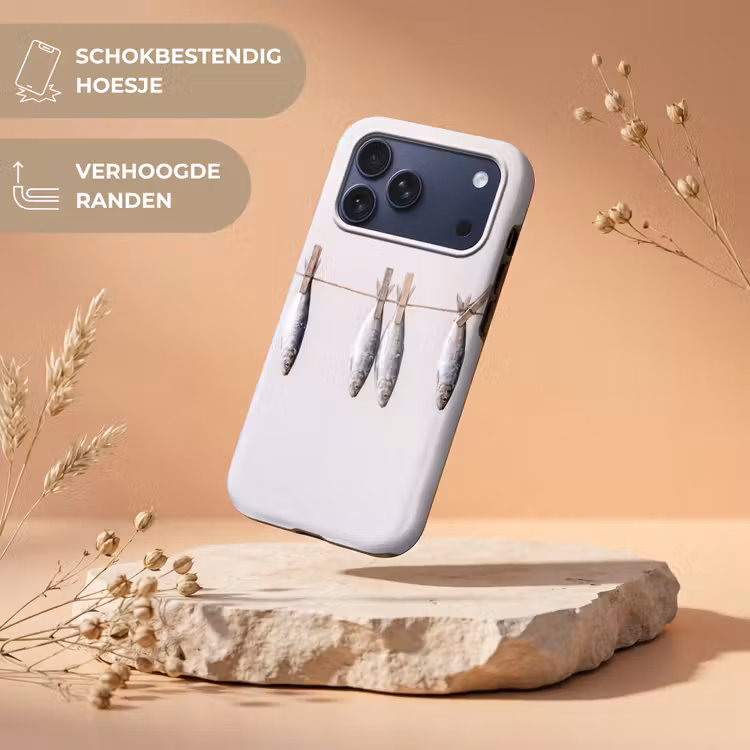 Telefoonhoesje Toughcase - Vis - Hangend - Eten — 5