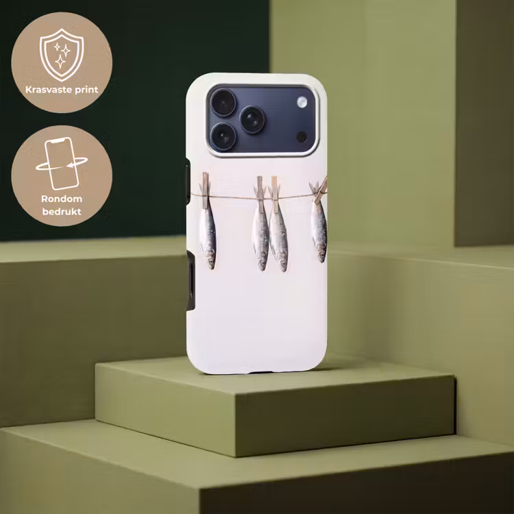 Telefoonhoesje Toughcase - Vis - Hangend - Eten — 7