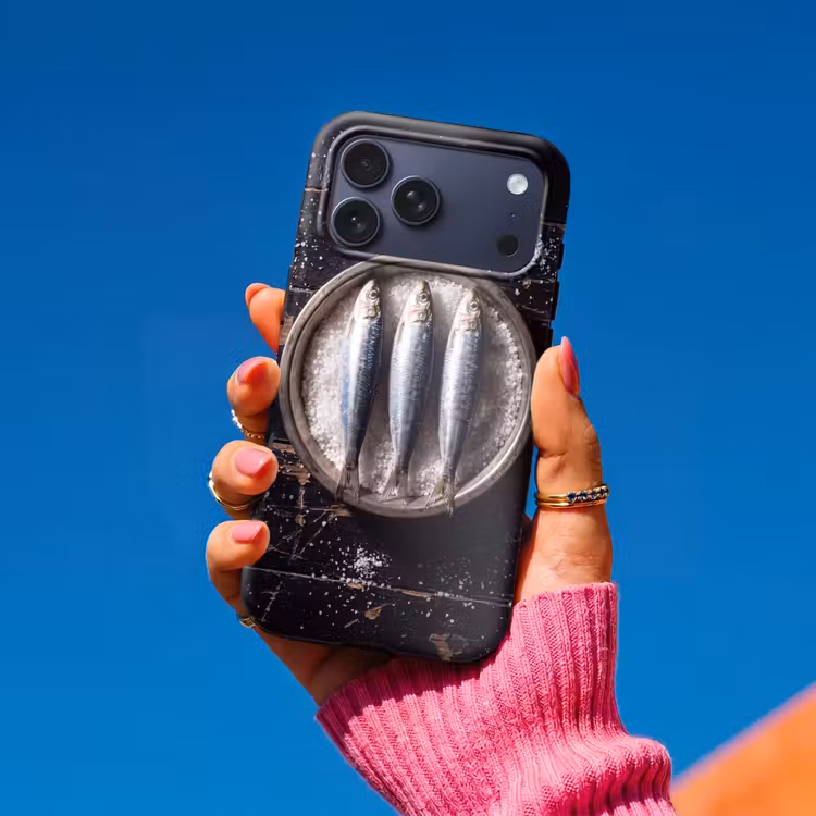 Telefoonhoesje Toughcase - Vis - Zout - Eten — 2