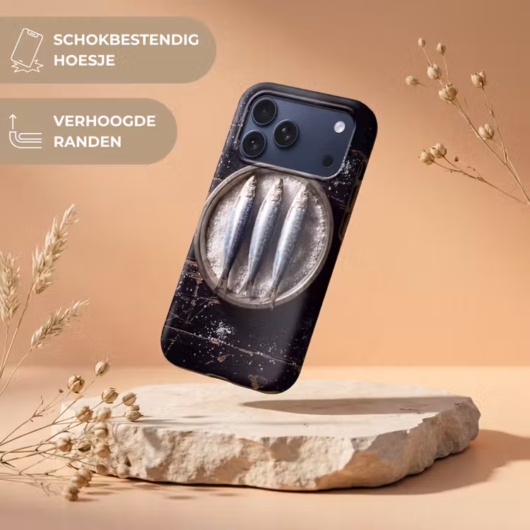 Telefoonhoesje Toughcase - Vis - Zout - Eten — 5