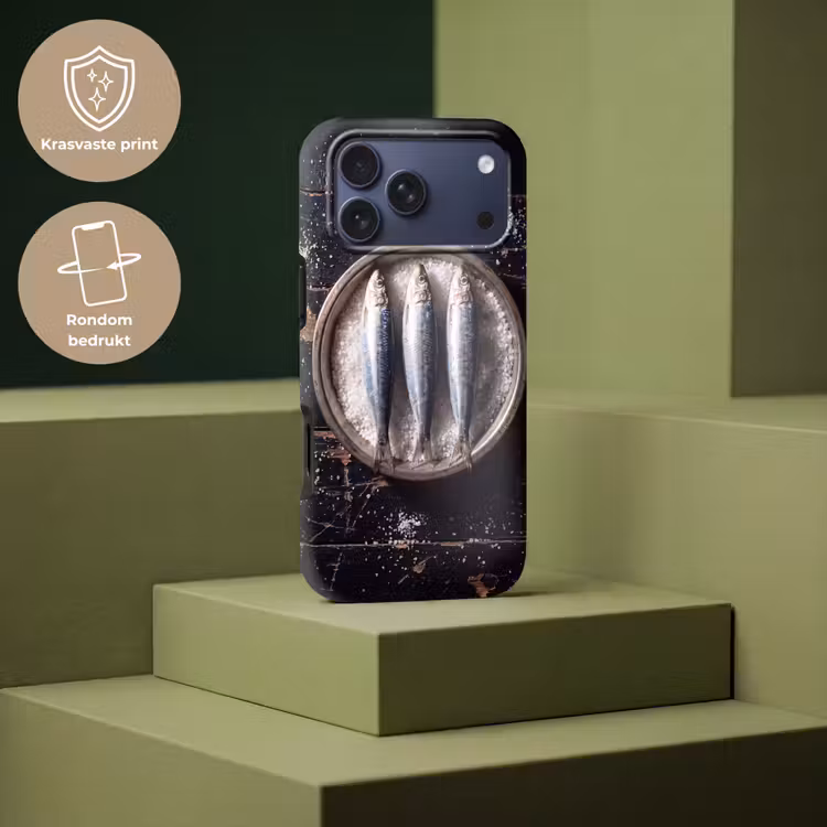 Telefoonhoesje Toughcase - Vis - Zout - Eten — 7