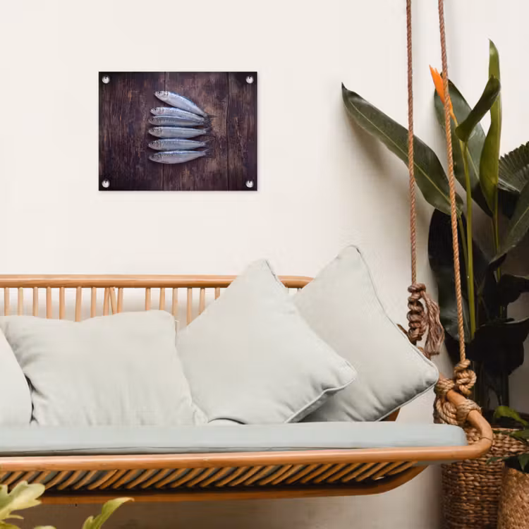 Tuinposter - Vis - Hout - Eten — 5