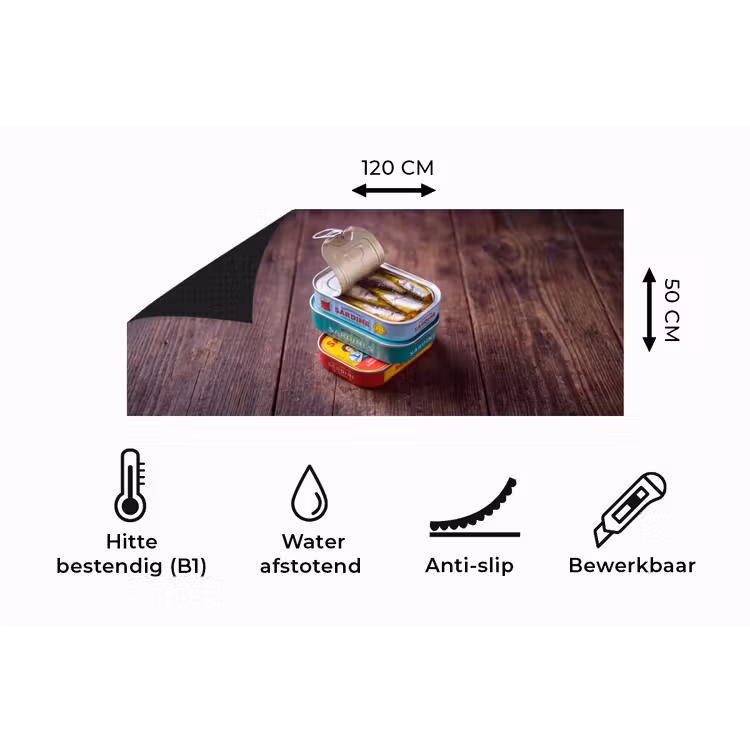 Keukenloper - Vis - Blikjes - Keuken — 5