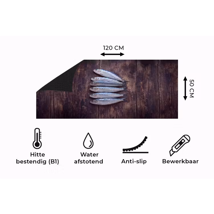 Keukenloper - Vis - Hout - Eten — 5