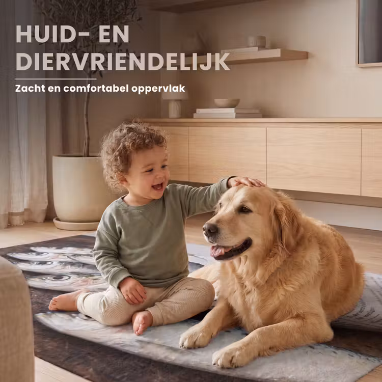 Vloerkleed - Sardientje - krant - snijplank — 6