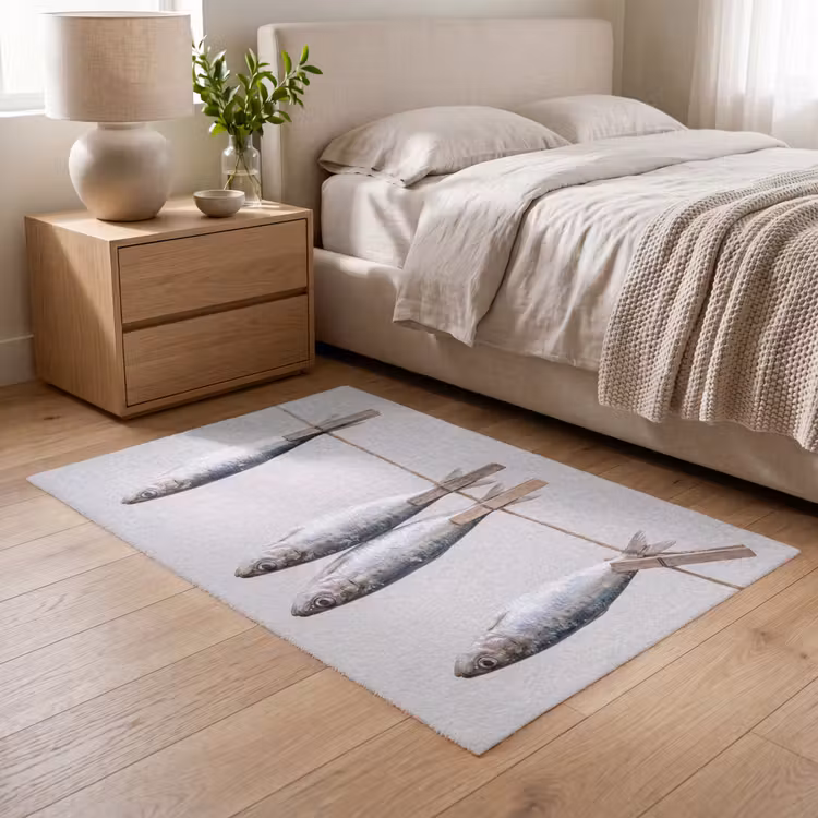 Vloerkleed - Vis - Hangend - Eten — 5