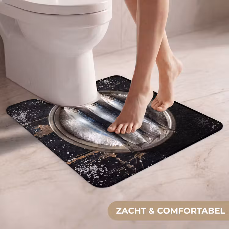 Wc Mat - Vis - Zout - Eten — 5