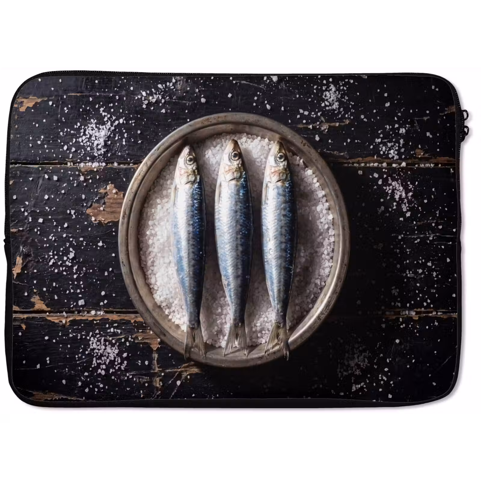 Laptophoes - Vis - Zout - Eten — 1