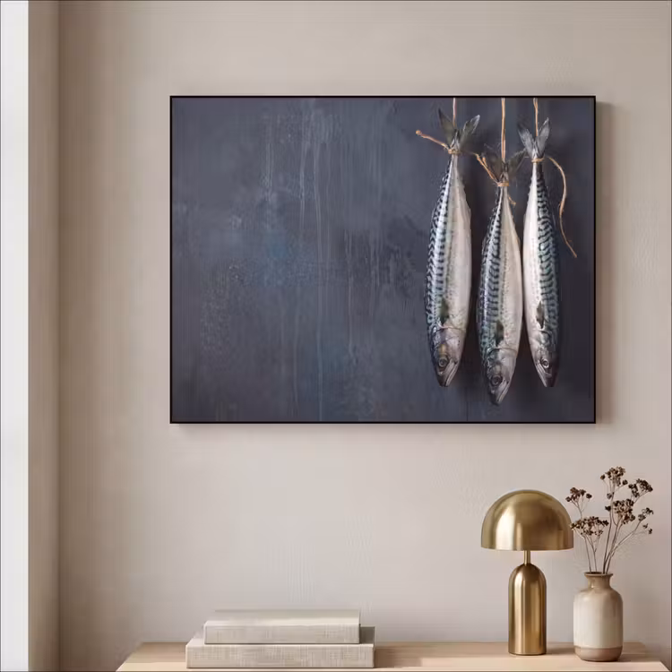 Art Frame - Drie vissen - Touw — 5