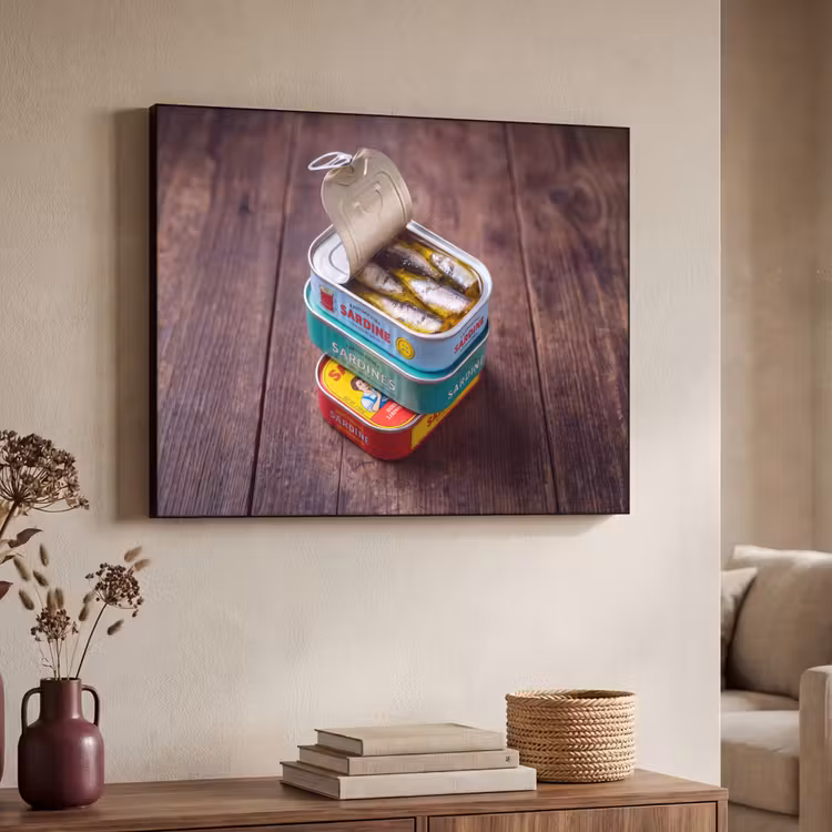 Art Frame - Vis - Blikjes - Keuken — 7