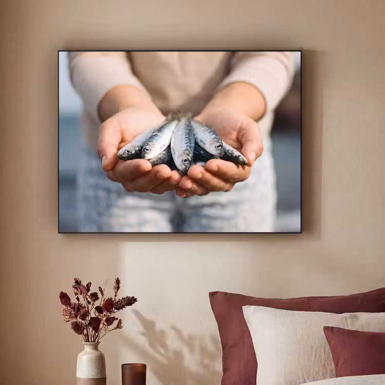 Art Frame - Vis - Handen - Natuur — 3