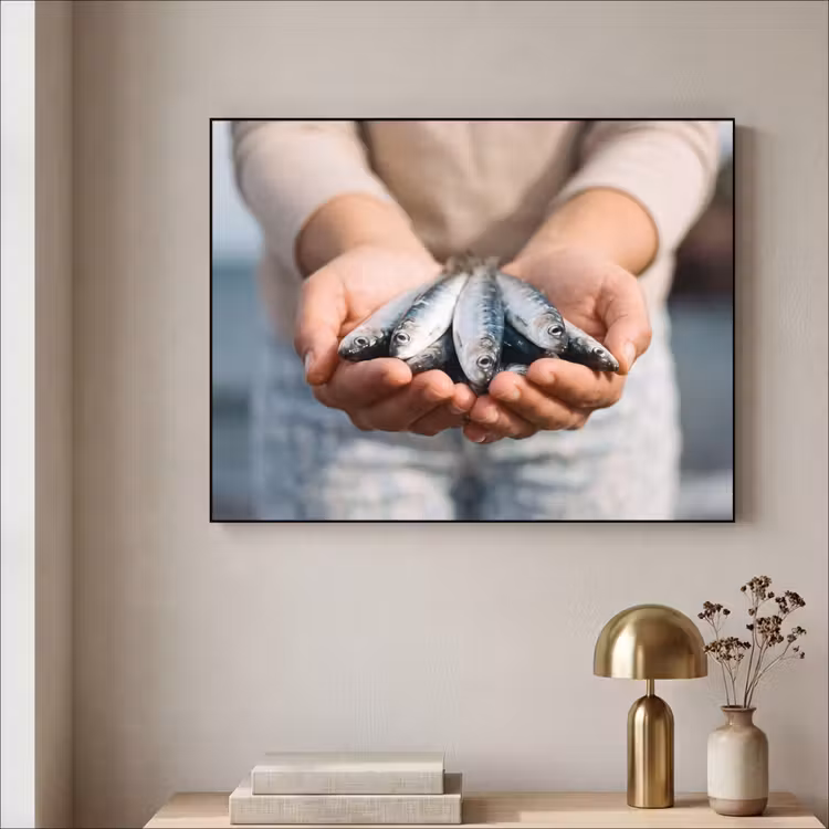 Art Frame - Vis - Handen - Natuur — 5