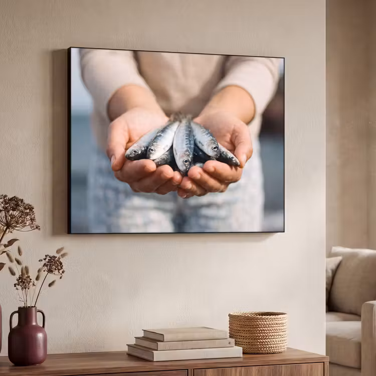 Art Frame - Vis - Handen - Natuur — 7