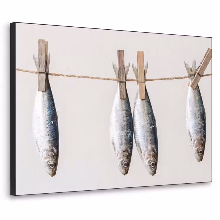 Art Frame - Vis - Hangend - Eten — 1