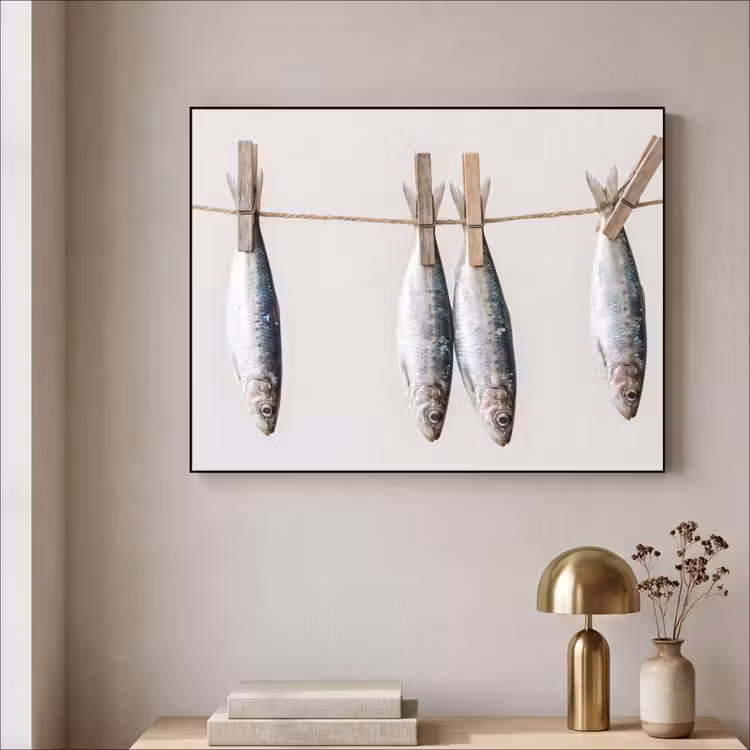 Art Frame - Vis - Hangend - Eten — 5