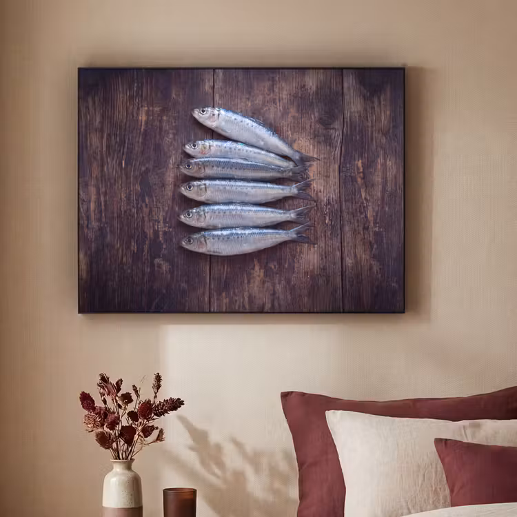 Art Frame - Vis - Hout - Eten — 3