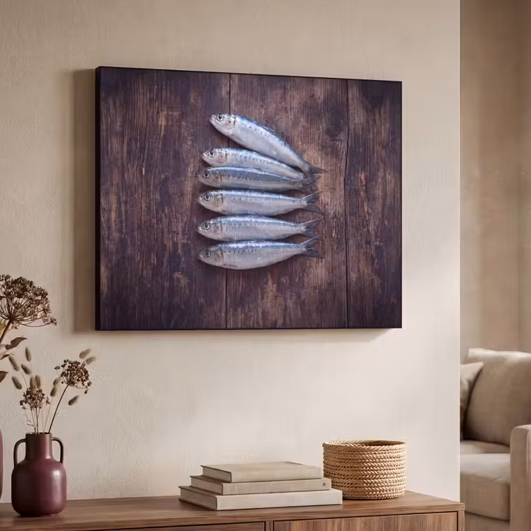 Art Frame - Vis - Hout - Eten — 7