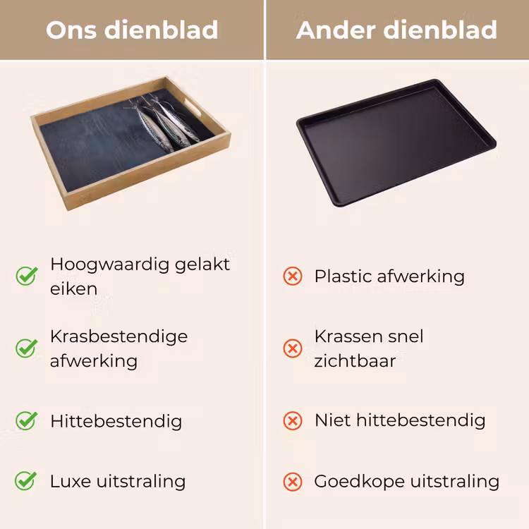 Dienblad - Drie vissen - Touw — 3