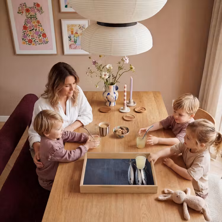 Dienblad - Drie vissen - Touw — 7