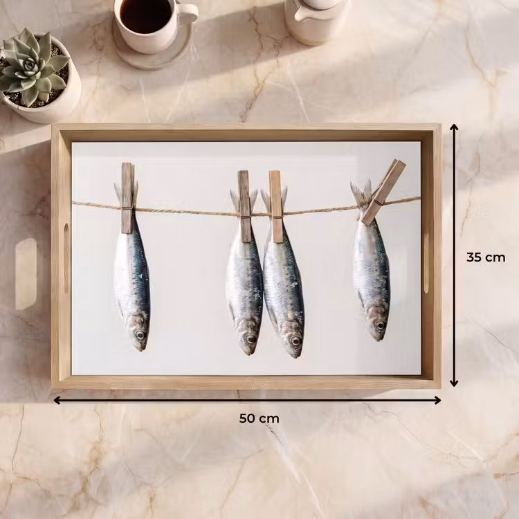 Dienblad - Vis - Hangend - Eten — 9