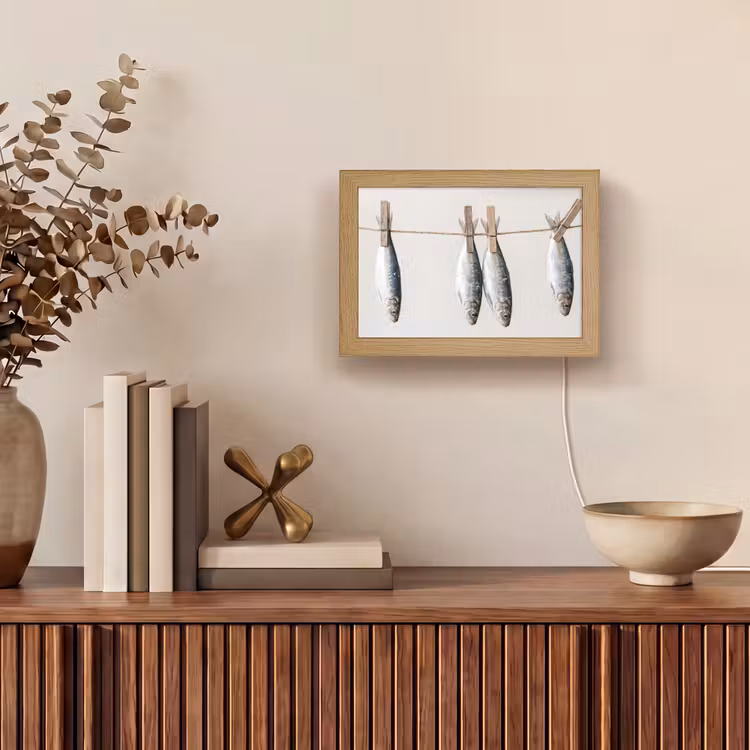 Lightbox - Wandlamp - Vis - Hangend - Eten — 4