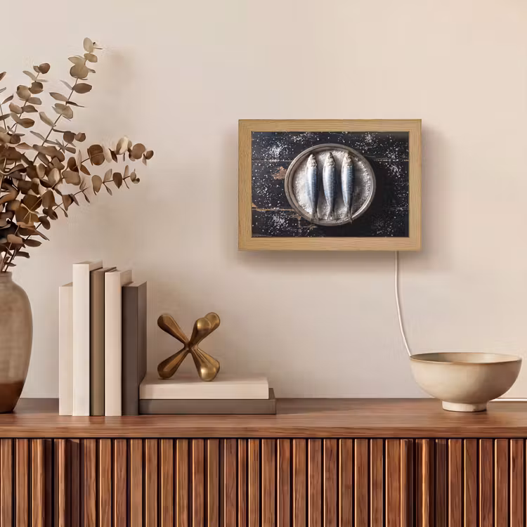 Lightbox - Wandlamp - Vis - Zout - Eten — 4