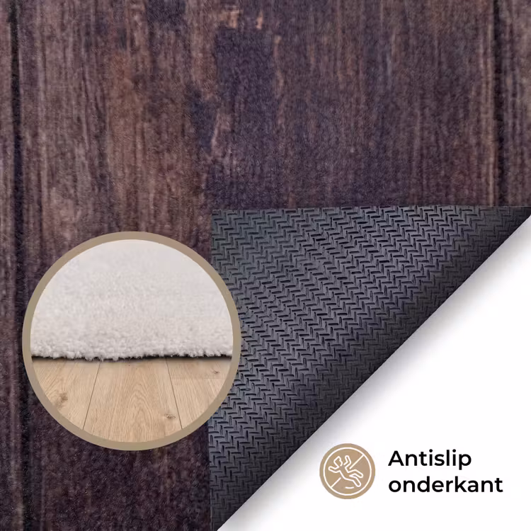 Vloerkleed - Vis - Hout - Eten — 4