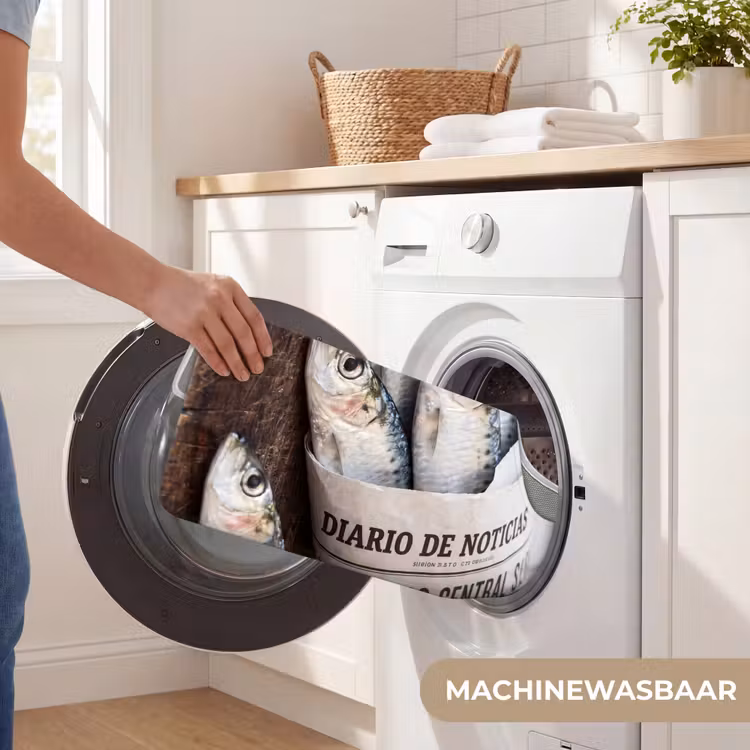 Wc Mat - Sardientje - krant - snijplank — 6