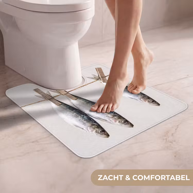 Wc Mat - Vis - Hangend - Eten — 5