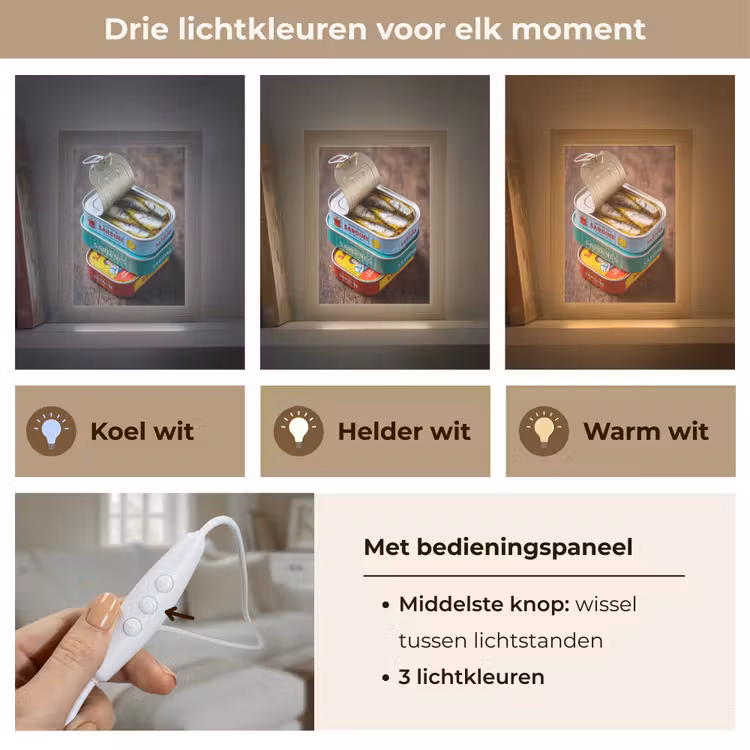 Tafellamp - Vis - Blikjes - Keuken — 6
