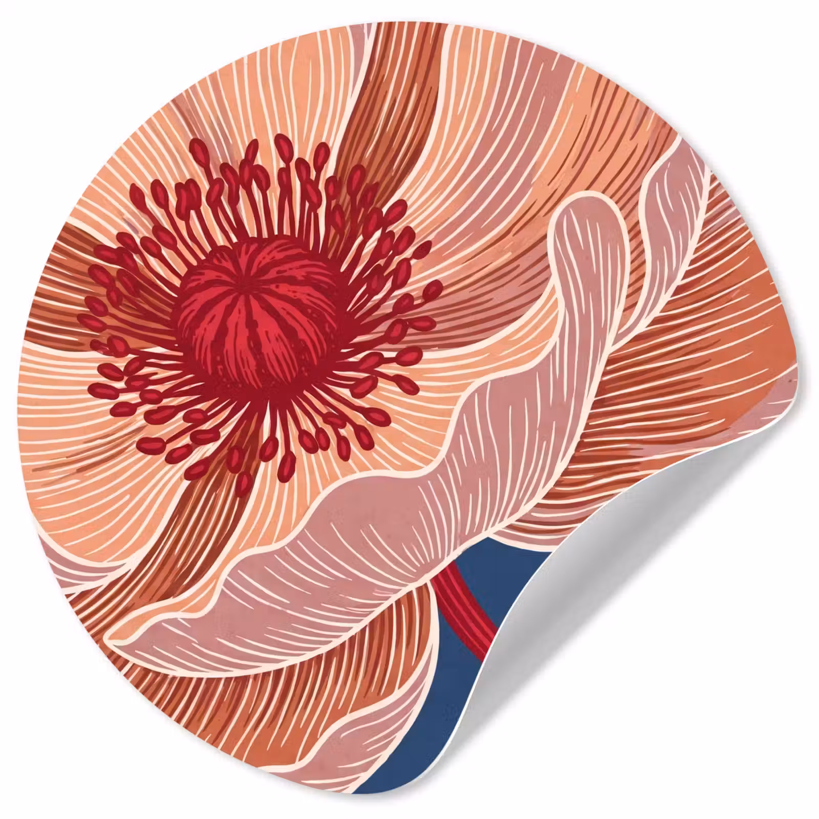 Behangcirkel - Bloemen - Modern - Abstract — 1