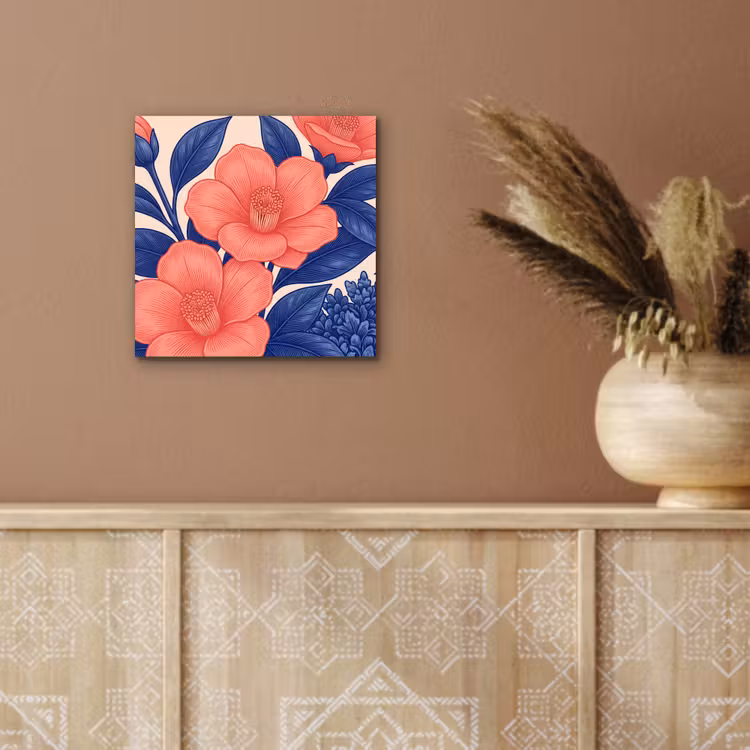 Aluminium schilderij - Bloemen - Bladeren - Botanisch — 5