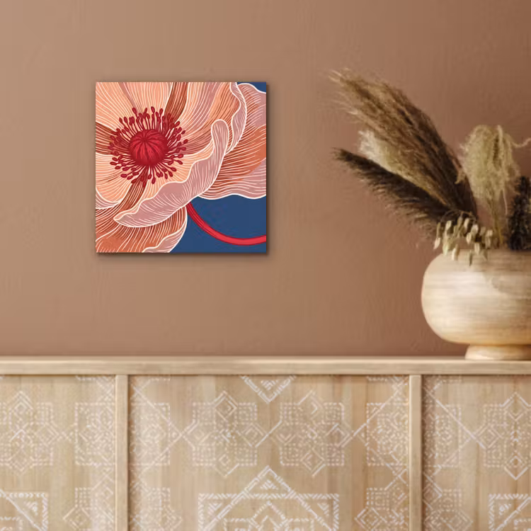 Aluminium schilderij - Bloemen - Modern - Abstract — 5