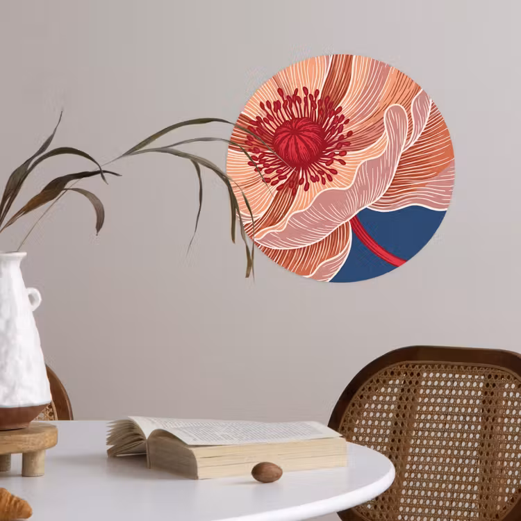 Behangcirkel - Bloemen - Modern - Abstract — 4