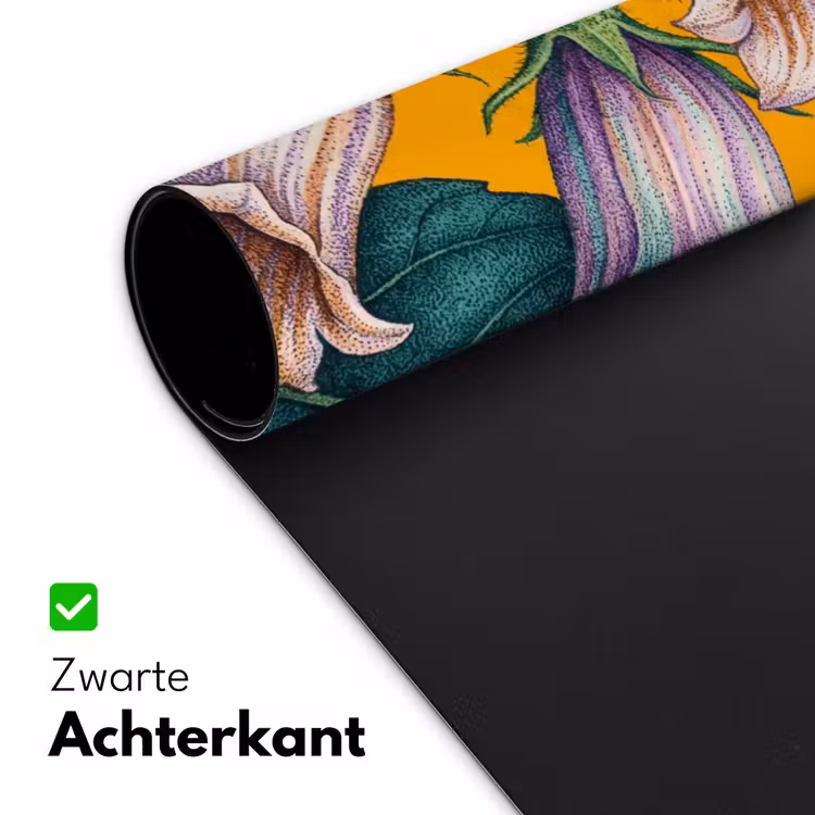 Bureau onderlegger - Bloemen - Botanisch - Geel — 5