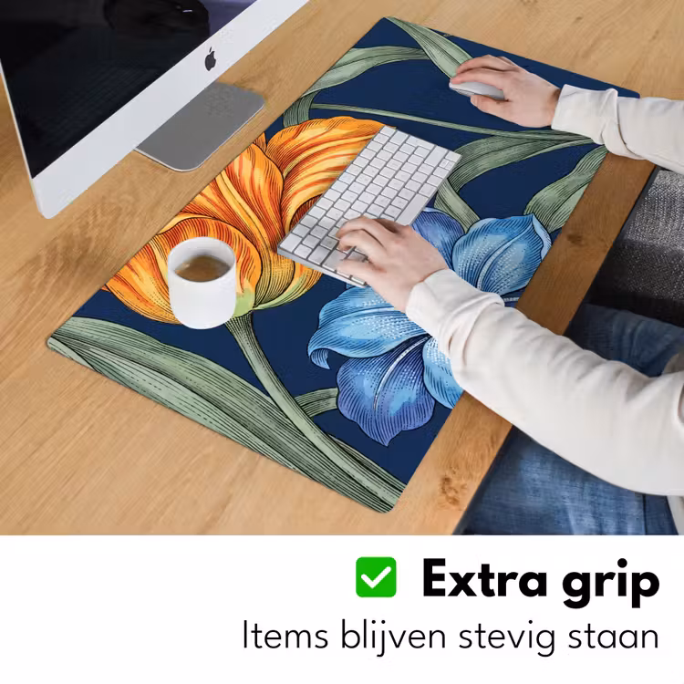 Bureau onderlegger - Bloemen - Botanisch - Patroon — 6