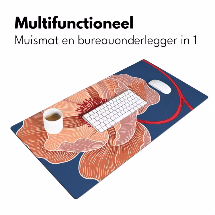 Bureau onderlegger - Bloemen - Modern - Abstract — 7